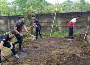 Lapas Narkotika Pangkalpinang Gelar Gotong Royong Revitalisasi Rumah Dinas Pangkalpinang