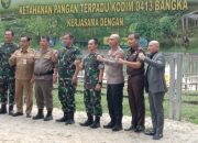 KASAD TNI Jenderal Maruli Simanjuntak Kunjungan Kerja Ke MAKOREM 045/Gaya Bangka Belitung