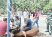 Babinsa Kelurahan Suralaya Melaksanakan monitoring : Pemotongan Hewan Qurban Berjalan Dengan Keadaan Aman