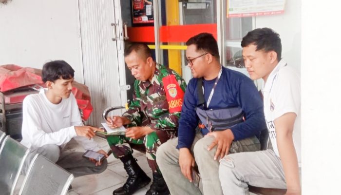 Babinsa Koramil 2304/Anyer, Puanter Pendataan Warga