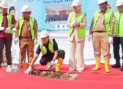 Pembangunan Gedung Perpustakaan Daerah Kota Cilegon Resmi Dimulai