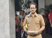 Wakil Wali Kota Cilegon Fajar Lepas Kontingen Jumbara PMR ke Tingkat Provinsi Banten