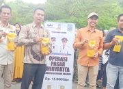 Operasi Pasar Digelar di Anyar Serang, Minyak Goreng Dijual Murah