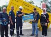 Bantu Penanganan Sampah, PT Timah Dukung Perbaikan Kontainer Sampah di Kabupaten Bangka