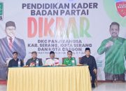 DKC Panji Bangsa Kabupaten Serang Gelar Dikbar :  100 Kader Muda Ditempa Jadi Kader Militan PKB
