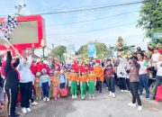 Ratusan Warga Ikuti Jalan Sehat Sambil Pungut Sampah di Basel