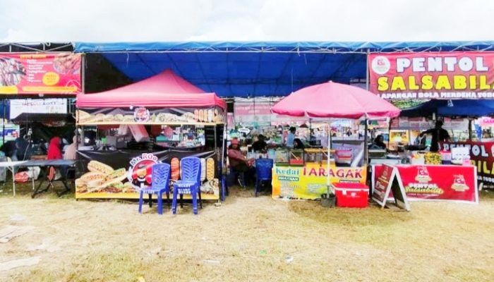 Food Festival Basel 2025, Ratusan UMKM Ramaikan Lapangan Sport Center Toboali