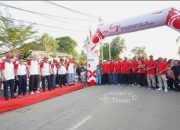 Semarakan HUT Ke – 49 PT Timah, Ribuan Masyarakat Karimun Ikuti Pekan Sehat ‘Untuk Merah Putih’