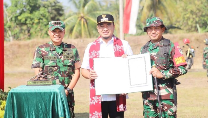TMMD ke-125 Resmi Dibuka Lansung Oleh Wali Kota Cilegon : TMMD Bukan Sekadar Program pembangunan, Tetapi Juga Sarana Mempererat Hubungan TNI dan Rakyat