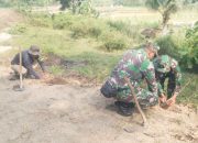 TMMD ke-125 Kodim 0623/Cilegon Tanam 500 Pohon, Baru 40% Terealisasi