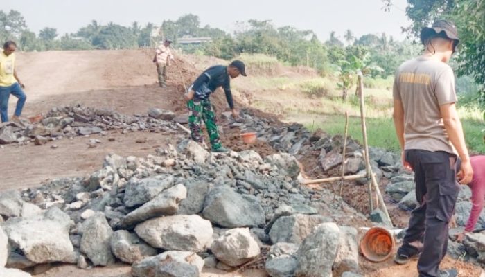 TMMD ke-125 Kodim 0623/Cilegon Fokuskan Pengerjaan Infrastruktur Dasar Desa