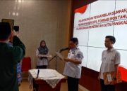 Pj Walikota Pangkalpinang Unu Ibnudin Angkat Sumpah Lulusan IPDN dan Ditetapkan dikelurahan