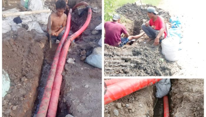 Proyek Galian Kabel PLN di Serang Disorot, Diduga Langgar Standar K3