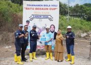 PT Timah Dukung Turnamen Voli Batu Bedaun Cup, Dorong Semangat Olahraga Masyarakat