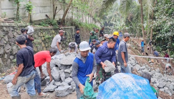 Progres TMMD ke-125 Kodim 0623/Cilegon Capai 82 Persen, TPT Ditarget Rampung Tepat Waktu