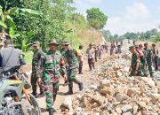 Ketua Tim Wasev TMMD ke-125 Tinjau Progres di Cilegon : Optimistis Selesai 100% Tepat Waktu