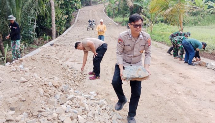 TMMD 125 Kodim Cilegon Capai 50 Persen Pengerasan Jalan, TNI Target Rampung Sebelum Penutupan