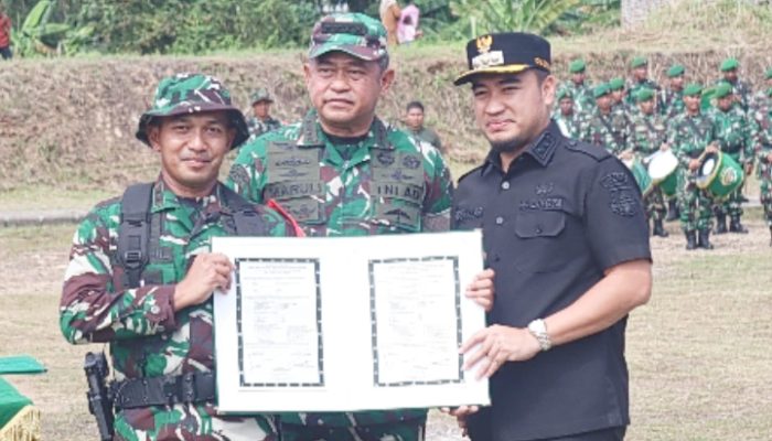 Kasad Jenderal TNI Maruli Simanjuntak Resmi Tutup TMMD ke-125 Kodim 0623/Cilegon