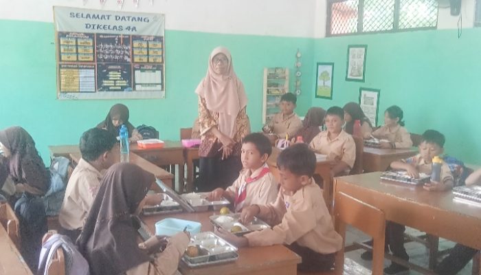 Program Makan Gratis Dorong Semangat Belajar Siswa di SDN 12 Kota Cilegon