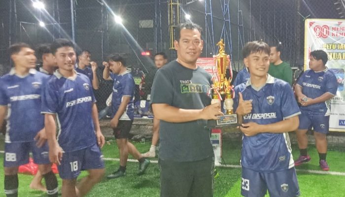 Mini Soccer Cup Championship Sukses di Gelar Ashdisposal FC Rebut Gelar Juara