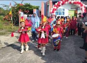 TK Negeri Pembina 2 Pangkalpinang Gelar Karnaval HUT RI ke-80