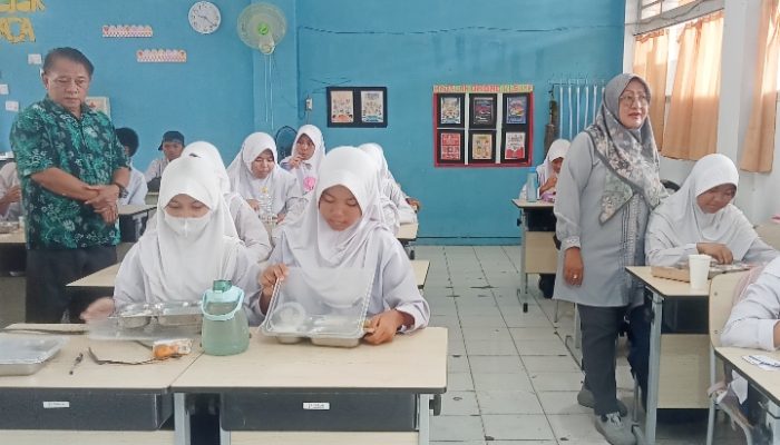 SMPN 3 Kota Cilegon Jadi Pelopor Program Makan Bergizi Gratis