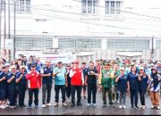 Sekda Kota Pangkalpinang Mie Go Apresiasi Giat Gorong Royong Meski Diguyur Hujan