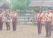 Tingkatkan Kemandirian, Ratusan Siswa SMPN 13 Cilegon Ikuti Pelantikan Pramuka