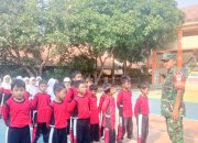 Babinsa Koramil 2303/Pulomerak Giatkan Bintahwil, Latih PBB dan Kedisiplinan di Dua Kelurahan