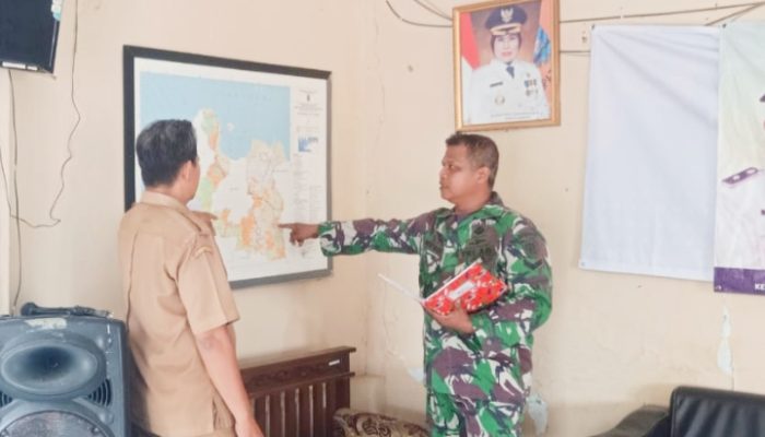 Babinsa Koramil 2306/Mancak Laksanakan Kegiatan PUANTER di Wilayah Binaan