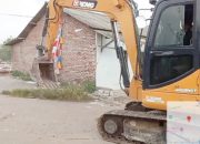 Pembongkaran Lapak di Kelurahan Sukmajaya, Kota Cilegon Jilid III Selesai, 48 Rumah Rata dengan Tanah