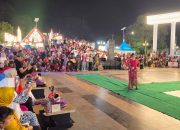 Fashion Show Wastra Nusantara Dekranasda, Meriahkan Malam Puncak HUT ke-80 RI di Bangka Selatan