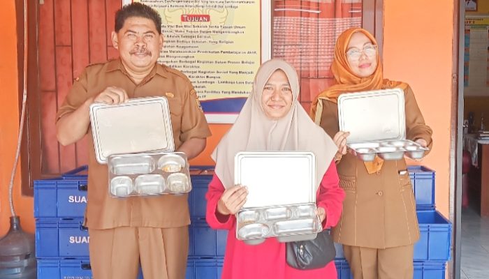 Program Makan Bergizi Gratis Disambut Antusias di SDN Masigit 1 Cilegon