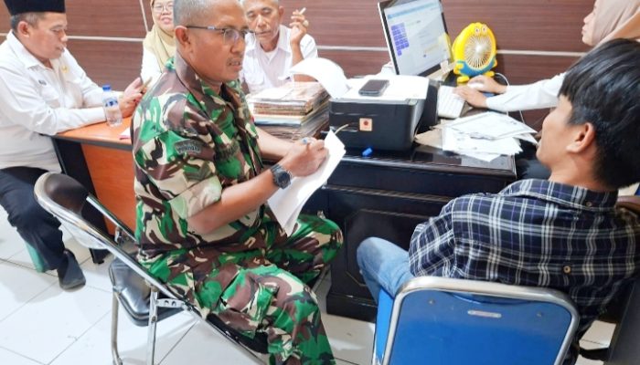 Babinsa Koramil 2307/Ciwandan Laksanakan Kegiatan Puanter Bersama Aparat Pemerintah di Dua Kelurahan
