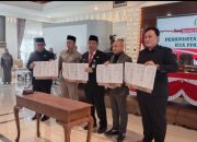 Paripurna DPRD Bangka Belitung Penandatanganan MoU KUA PPAS T.A 2026