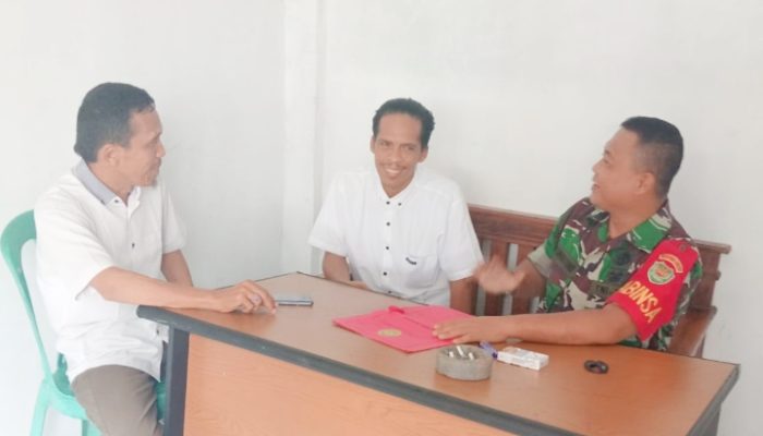 Babinsa Koramil 2307/Ciwandan Gencarkan Komsos Bahas Gotong Royong dan Antisipasi DBD