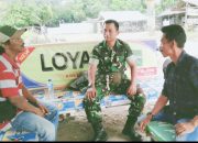 Babinsa Koramil 2305/Cinangka Jalin Komsos dengan Tokoh Masyarakat dan Tokoh Pemuda di Cinangka