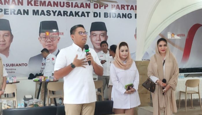 Sudaryono : Pemeriksaan Kesehatan Gratis Bentuk Nyata Kepedulian Gerindra untuk Rakyat