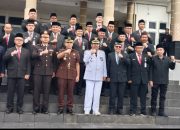 Walikota Pangkalpinang Prof. Saparudin Bertindak Sebagai Inspektur Pada Apel Bendera Hari Sumpah Pemuda ke 97
