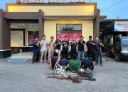 Polsek Bukit Intan Amankan Empat Tersangka Pencurian dengan Pemberatan