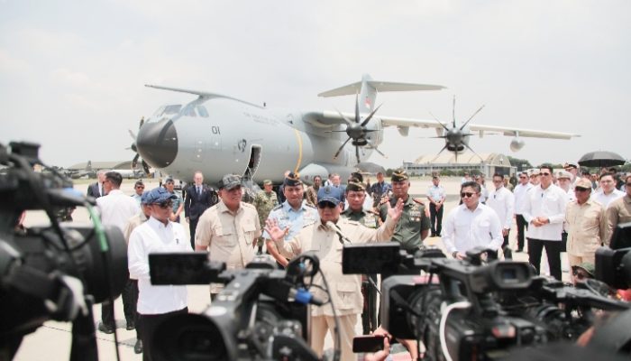 Prabowo Siapkan Pesawat A400M untuk Misi Kemanusiaan dan Evakuasi Medis di Gaza