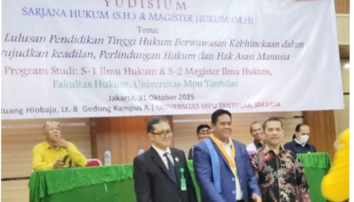 Habinsaran Lubis Resmi Sandang Gelar Magister Hukum, Siap Berkontribusi untuk Pemerintah dan Masyarakat