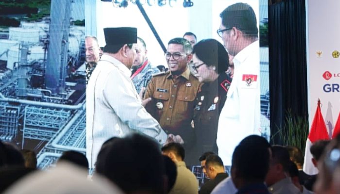 Gubernur Banten Dampingi Presiden Prabowo Resmikan Proyek Raksasa Lotte Chemical Indonesia di Cilegon