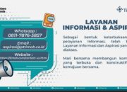 Sampaikan Aspirasi Lebih Mudah, PT TIMAH Tbk Hadirkan Layanan Informasi dan Aspirasi untuk Masyarakat