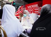 Mobil Sehat PT TIMAH Tbk Hadir di Desa Cambai, Warga Berharap Datang Lagi