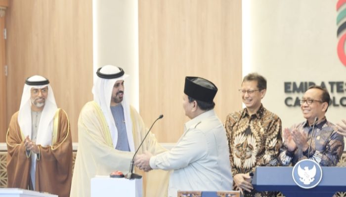 Prabowo Resmikan RS Kardiologi Emirates-Indonesia, Simbol Eratnya Kerja Sama RI–UEA
