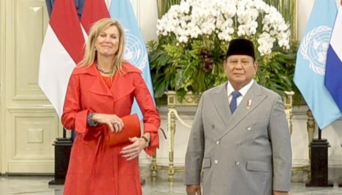 Sapaan Budaya Minangkabau Warnai Pertemuan Ratu Máxima dan Presiden Prabowo