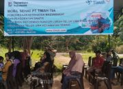 Mobil Sehat PT TIMAH Hadir di Teluk Uma, Warga Antusias Dapatkan Layanan Kesehatan Gratis