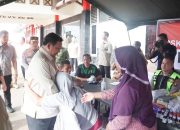 Kunjungi GOR Pandan, Prabowo Pastikan Bantuan dan BBM untuk Desa Terisolasi