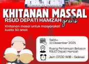 Walikota Pangkalpinang Prof. Safarudin Apresiasi Kegiatan Khitanan Massal RSUD Depati Hamzah Kota Pangkalpinang